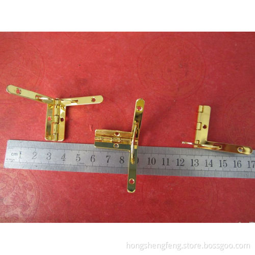 Brass Box Hinges, Jewelry Box Hinges, Wooden Box Compass Hinges, Gifts Box Hinges